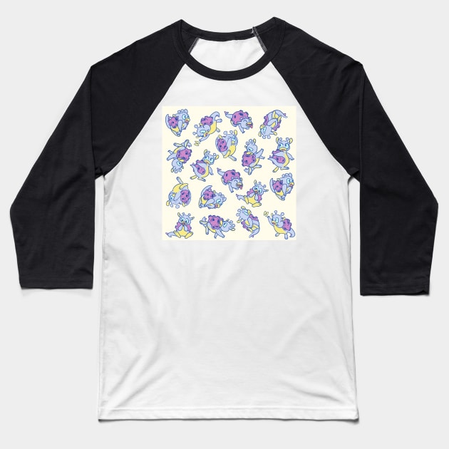 Shelled Giraffa Anatinus Baseball T-Shirt by KO-of-the-self